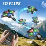 4DRC V32 Foam Remote Control Airplane – RC Fighter Jet with LED Lights, 360° Flip & Stunt Roll – Best Selling Product in UK - Image 2