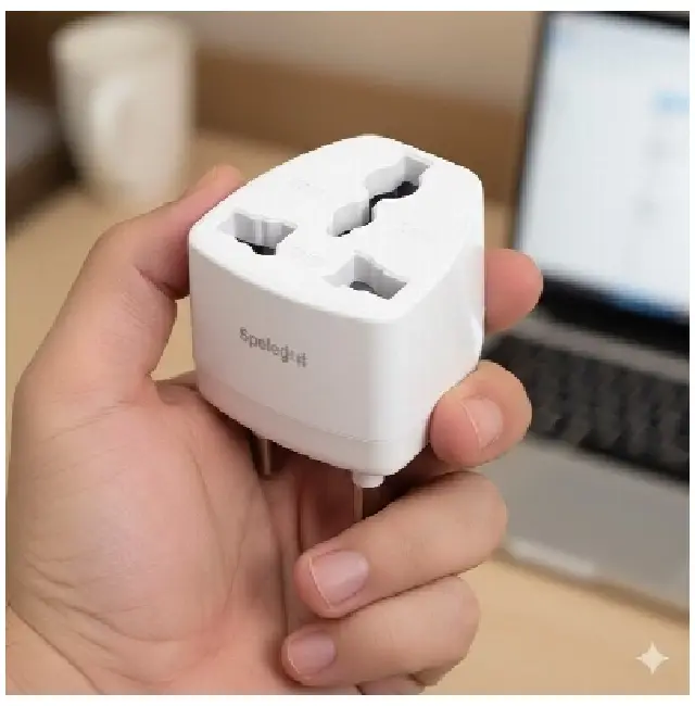 Travel Adapter - 2-Pin to 3-Pin Travel Plug – Best Selling Product in UK - Image 3