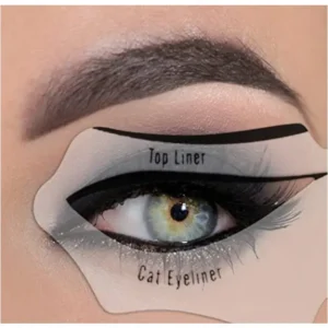 Eyeline Stencil – Reusable Eyeliner Stencil Set for Perfect Cat Eye and Winged Liner – Best Selling Product in UK