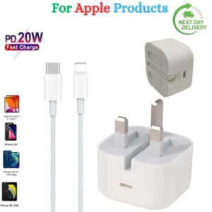 Type-C to Lightning Cable | Fast iPhone Charger UK