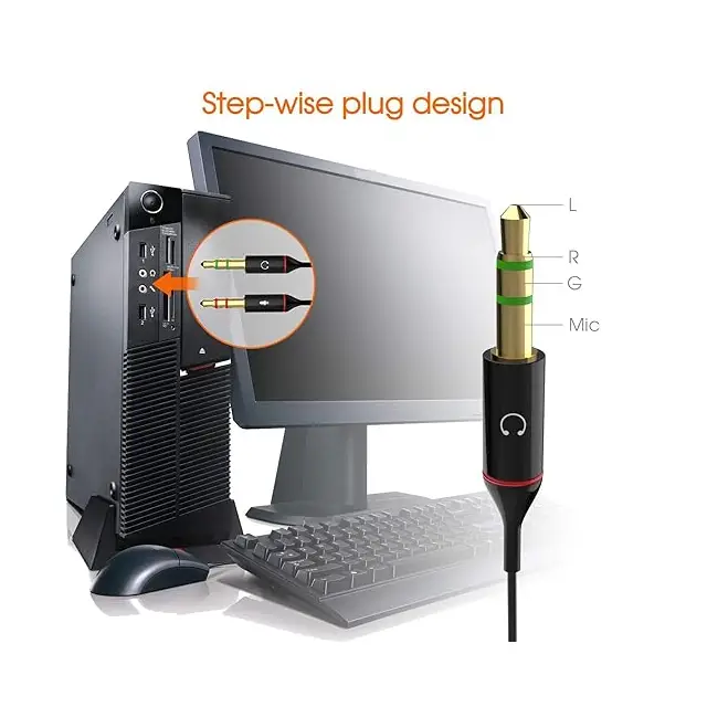 3.5mm Y Splitter | 2 Male to 1 Female Audio UK - Image 4