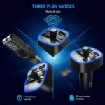 Bluetooth FM Transmitter | A23 Wireless Car Radio Adapter UK - Image 3