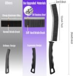 Hard Bristle Crevice Cleaning Brush – Best Selling Product in UK - Image 2