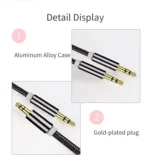 Wired Headphones Audio Cable 3.5mm AUX for Phone, TV & Laptop - Image 2