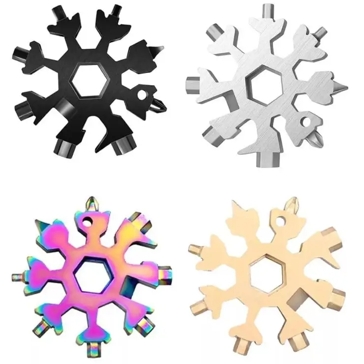 18-in-1 Snowflake Screwdriver Multi-Tool – Black – Best Selling Product in UK