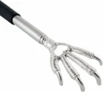Extendable Telescopic back scratcher UK – Metal Eagle Claw with Rubber Grip - Image 3