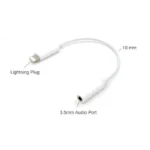Adapter for iPhone to 3.5mm Jack Connector Cable – Lightning to Headphone Adapter – Best Selling Product in UK - Image 3