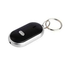 Lost Key Finder Whistle | Beeping Locator Keychain LED Torch