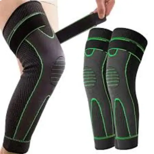 Black Knee Sleeves – One Pair – Best Selling Product in UK - Image 3