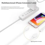 Lightning Extension Cable | 1M iPhone Male to Female UK - Image 3