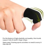 10 Pc Stretchy multi-pack finger sleeves Support for Arthritis, Sports lightweight finger brace UK - Image 3