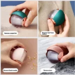 Reusable Lint Roller Hair Remover Ball – Washable Sticky Roller for Pet Hair, Clothes & dust remover tool UK - Image 2