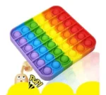 Push Pop Bubble Fidget Toy – mental wellness UK for Special Needs, Autism, & All Ages – Reusable Silicone