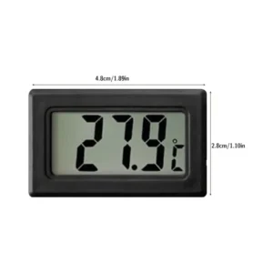 Mini Embedded Thermometer for Fridge – Digital Temperature Monitor with LCD Display – Best Selling Product in UK