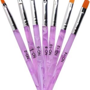 Nail Brush Set (7pcs) for Nail Art | Best product in UK