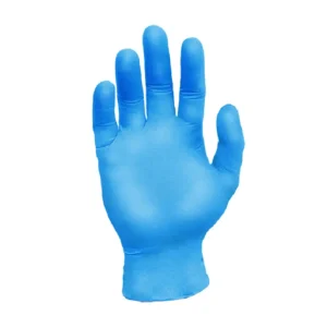 Blue Nitrile/Vinyl Blend Exam Gloves – Powder Free – Best Selling Product in UK