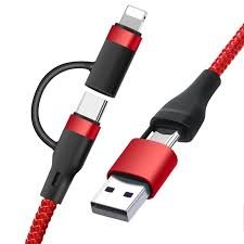 2 in 1 Nylon Braided Cable – Best Selling in UK