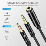 3.5mm Y Splitter | 2 Male to 1 Female Audio UK - Image 3