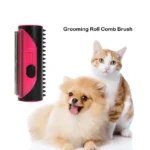 Pet Hair Deshedding Tool | Dual-Sided Fur & Massage Brush - Image 4