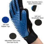 Pet Grooming Deshedding Glove | Silicone Fur Remover Mitt UK - Image 2