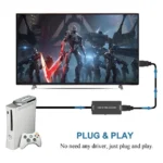 SCART HDMI Cable With Charger | 1080P Video Converter UK - Image 4