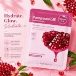 Pomegranate Soothing Sheet Mask – Best Selling in UK - Image 3