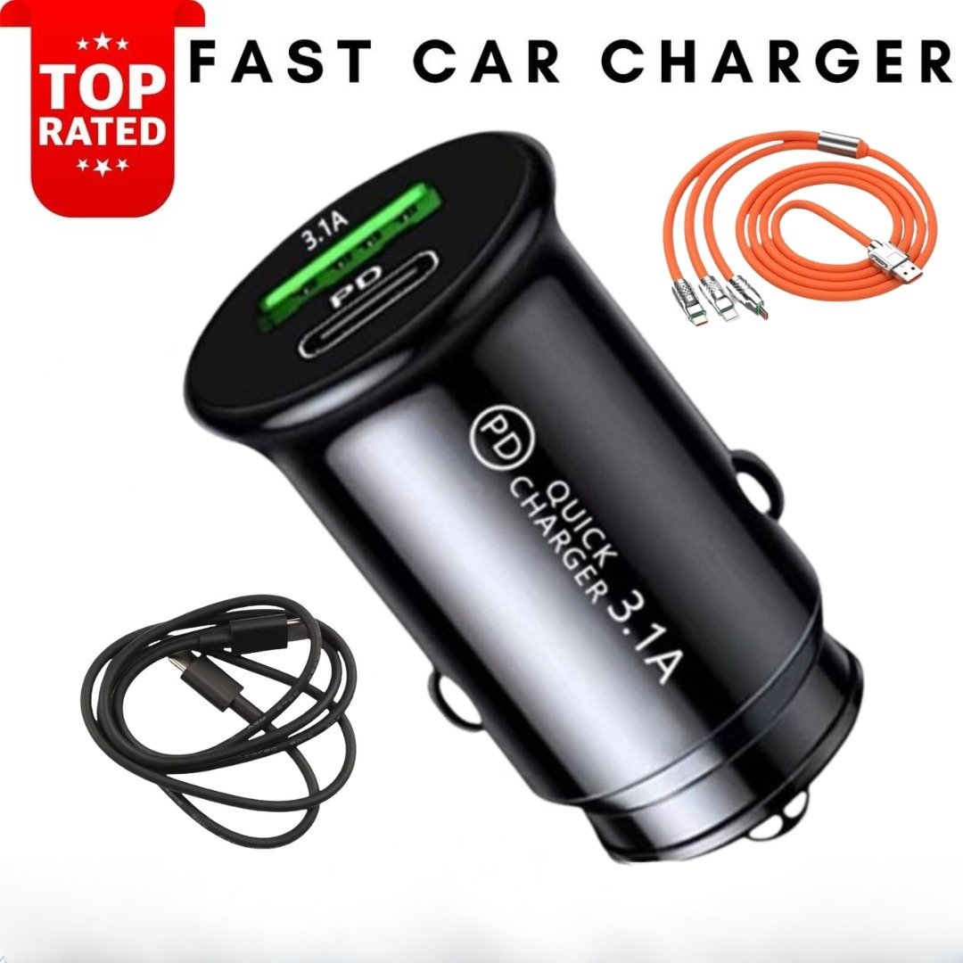 qc3.0-car-charger-bundle.jpg QC3.0 Car Charger Bundle – Best Selling in UK - Image 1