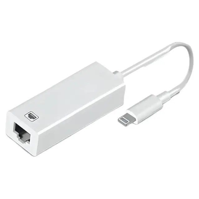 Lightning to Ethernet Adapter | Fast RJ45 iPhone Network UK - Image 2