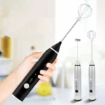Egg Beater – Stainless Steel Manual Whisk with Plastic Handle – Best Selling Product in UK - Image 4