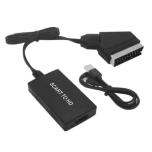 SCART HDMI Cable With Charger | 1080P Video Converter UK