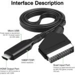 SCART to HDMI Converter Cable – Best Selling in UK - Image 4