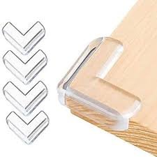 Child Safety Corner Protector (Pack of 4) – baby proof corner guards UK for Baby Proofing Furniture