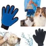 Pet Grooming Deshedding Glove | Silicone Fur Remover Mitt UK - Image 3
