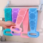 Silicone back scrubber UK Bath Towel – Deep Clean, Exfoliate & Relax - Image 2