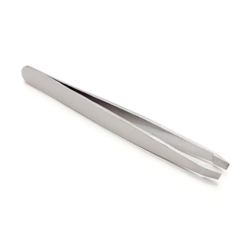 Silver Professional Eyebrow Tweezers | stainless steel tweezers UK