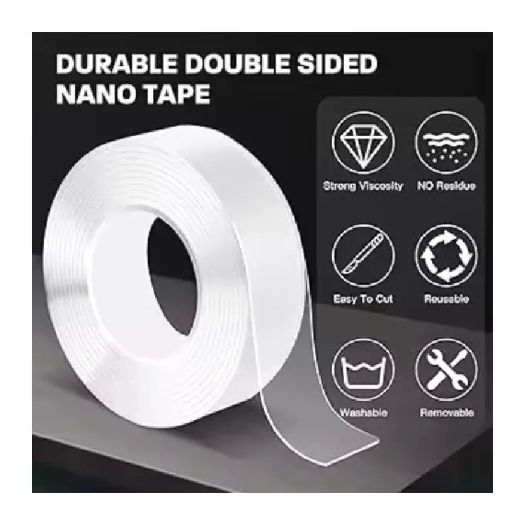 Universal Double Sided Tape 1mm x 20mm – Strong Mounting Adhesive Roll – Best Selling Product in UK - Image 3