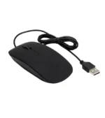 Slim Wired Mouse | Black Optical USB PC Laptop UK