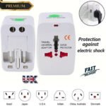 Travel Star International Travel Adapter ITA01 | Universal Travel Adaptor – UK, AUS, US, CN All-in-One Charger – Best Selling Product in UK