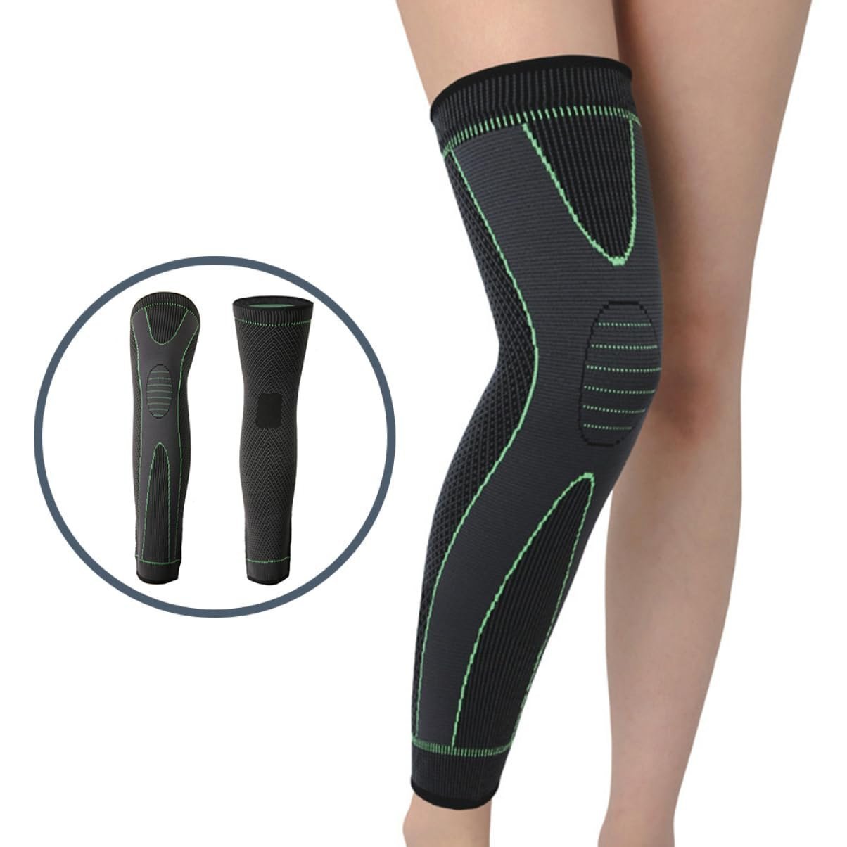 Black Knee Sleeves – One Pair – Best Selling Product in UK - Image 2