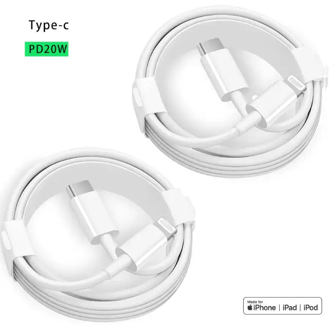 Type-C to Lightning Cable | Fast iPhone Charger UK - Image 2