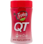 Typhoo QT Instant Tea Drink 125g x 12 Jars – Instant Black Tea with Whitener – Bundled by The Great British Kitchen – Best Selling Product in UK - Image 2