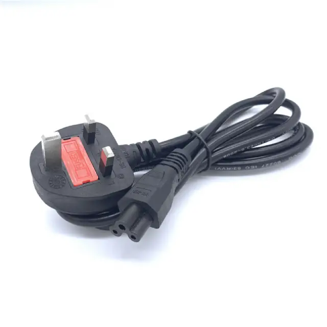 UK Laptop Power Cable | C5 3 Pin Power Lead Adapter