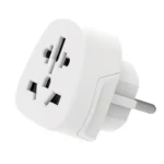 UK to EU Power Plug Adapter – 3 Pin to 2 Pin Travel Plug – Best Selling Product in UK