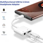 2-in-1 USB C to 3.5mm Headphone Adapter with Fast Charge – Best Selling Product in UK
