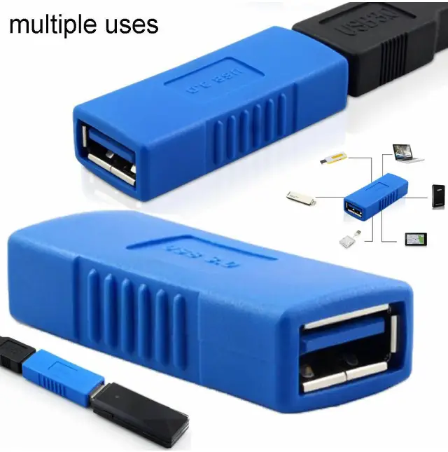USB 3.0 A Female to Female Adapter | High-Speed Connector Coupler Joiner – Best Selling Product in UK - Image 4