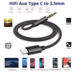 USB Type-C to 3.5mm 1m Audio Cable – Best Selling Product in UK - Image 2