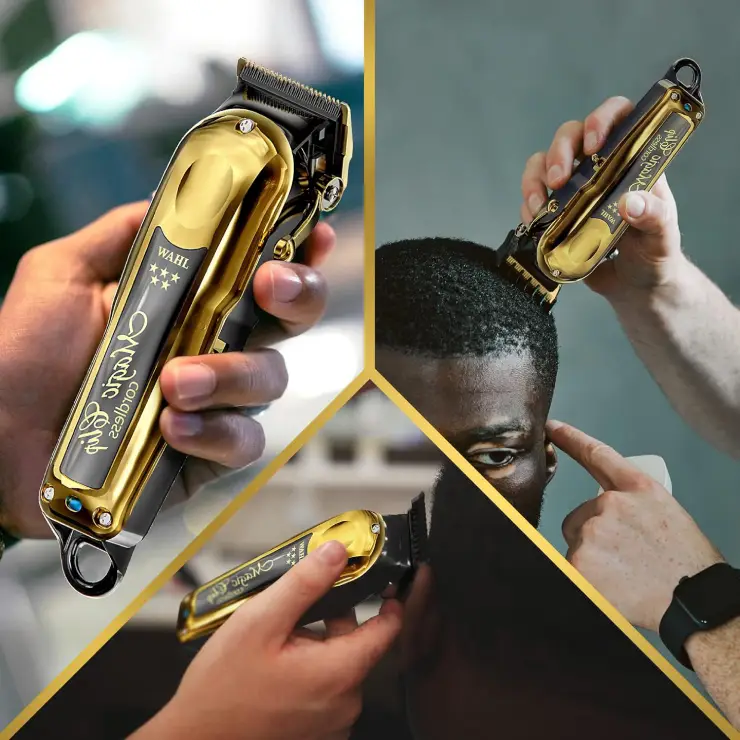 Wahl Gold Cordless Magic Clip Heavy Shading Hair Clipper – Ultimate Blending Tool for All Hair Types – Best Selling Product in UK - Image 3