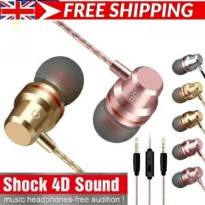 Wired Earphones with Deep Bass – Best Selling Product in UK